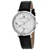 Christian Van Sant Women's Lotus Watch In Black