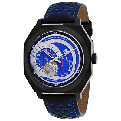 Christian Van Sant Machina 42mm Watch In Metallic
