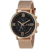 Christian Van Sant Men's Black Dial Watch In Black