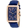 Christian Van Sant Men's Blue Dial Watch In Blue