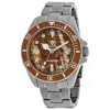 Christian Van Sant Men's Brown Dial Watch In Brown
