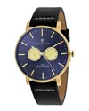 Christian Van Sant Men's Blue Dial Watch