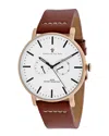Christian Van Sant Men's White Dial Watch