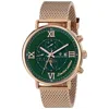 Christian Van Sant Men's Green Dial Watch In Green