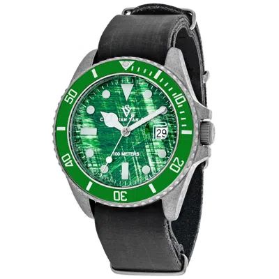 Christian Van Sant Men's Green Dial Watch