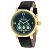 Christian Van Sant Men's Green Dial Watch In Green