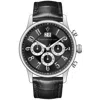 Christian Van Sant Men's Heritage Black Dial Watch In Black