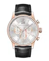 Christian Van Sant Men's Heritage Silver Dial Watch