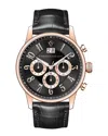 Christian Van Sant Men's Heritage Black Dial Watch