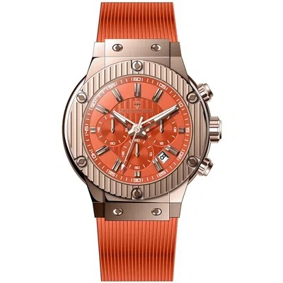 Pre-owned Christian Van Sant Men's Monarchy Orange Dial Watch - Cv8149