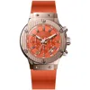 Christian Van Sant Men's Monarchy Orange Dial Watch In Orange