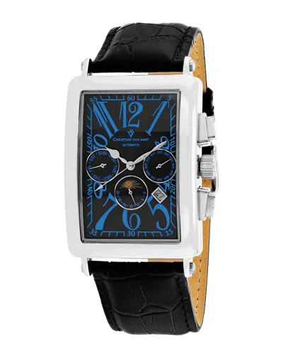 Christian Van Sant Prodigy Automatic Black Dial Mens Watch Cv9135