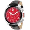 Christian Van Sant Men's Red Dial Watch In Red