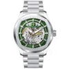 Christian Van Sant Men's Romeo Green Dial Watch In Green