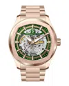 Christian Van Sant Men's Romeo Green Dial Watch