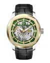 Christian Van Sant Men's Romeo Green Dial Watch