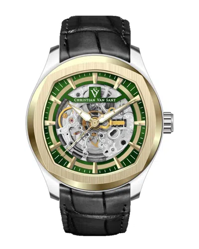 Christian Van Sant Romeo 42mm Watch In Green