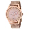 Christian Van Sant Men's Rose Gold Dial Watch In Multi