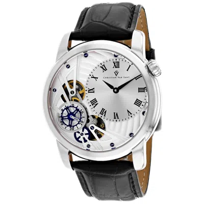 Christian Van Sant Men's Silver Dial Watch