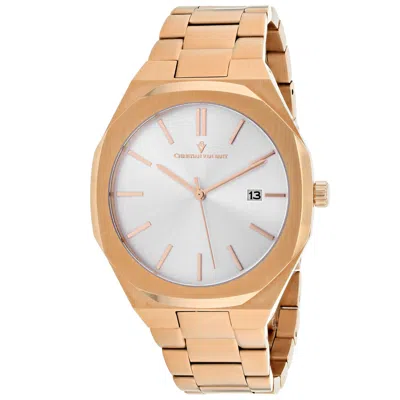 Christian Van Sant Men's Silver Dial Watch