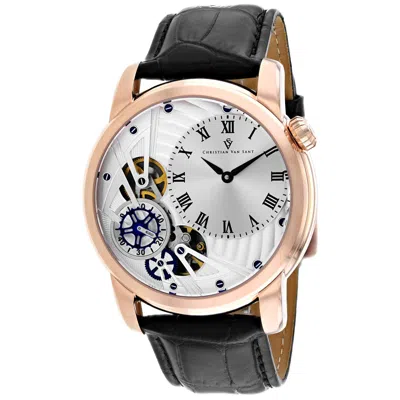 Christian Van Sant Men's Silver Dial Watch