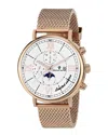 Christian Van Sant Somptueuse Ltd Chronograph Automatic White Dial Men's Watch Cv1153