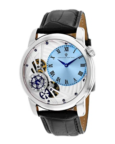 Christian Van Sant Sprocket Auto-quartz Blue Dial Mens Watch Cv1543