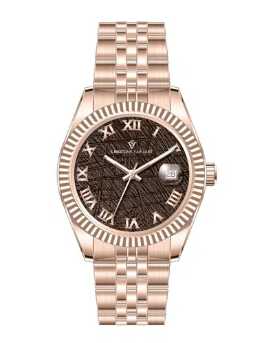 Christian Van Sant Men's Stellar Watch In Gold