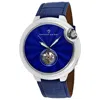 Christian Van Sant Men's Blue Dial Watch In Blue