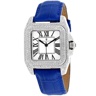 Christian Van Sant Radieuse 41mm Watch In Blue