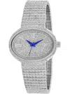 Christian Van Sant Sparkler Quartz Silver Dial Ladies Watch Cv0250