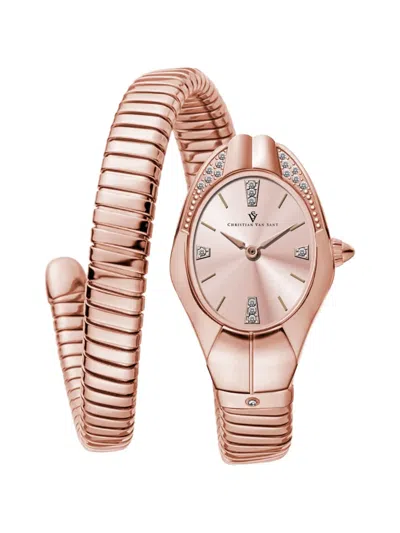 Christian Van Sant Naga 22mm Watch In Gold