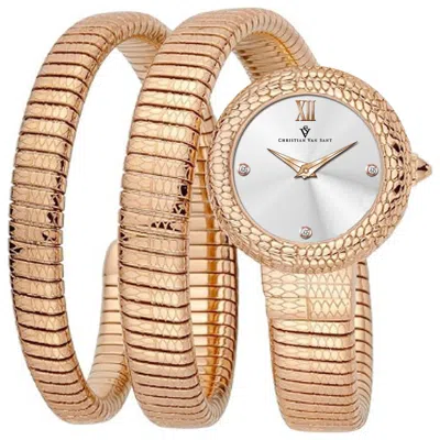 Christian Van Sant Naga 28mm Watch In Gold