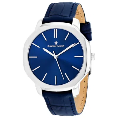 Christian Van Sant Octavius Slim 42mm Watch In Pattern