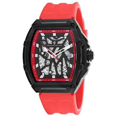 Christian Van Sant Odyssey 50mm Watch In Red