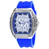 Christian Van Sant Men's White Dial Watch In Blue