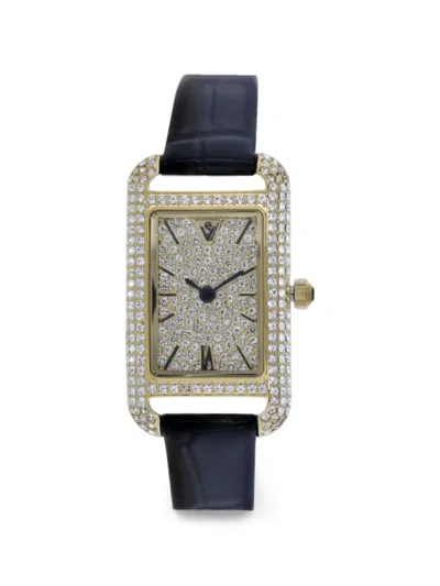 Christian Van Sant Opaline Rectangular-face 26mm Watch In White