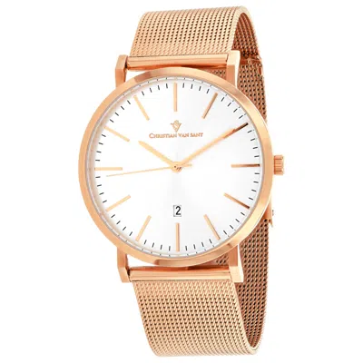Christian Van Sant Paradigm 41mm Watch In Gray