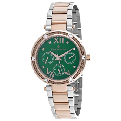 Christian Van Sant Sienna 33mm Watch In Gold