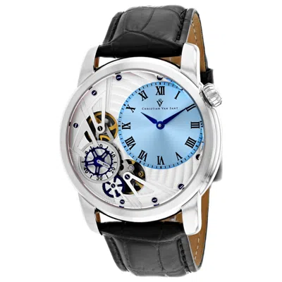 Christian Van Sant Sprocket Auto-quartz Blue Dial Mens Watch Cv1543