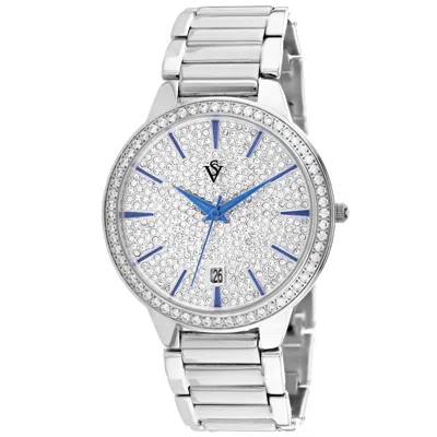 Christian Van Sant Women's Alessia Silver Dial Watch