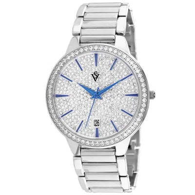 Christian Van Sant Women's Alessia Silver Dial Watch