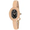 Christian Van Sant Women's Anora Black Dial Watch In Black