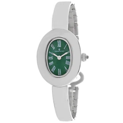 Christian Van Sant Women's Anora Green Dial Watch