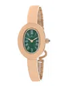 Christian Van Sant Women's Anora Green Dial Watch