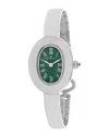Christian Van Sant Women's Anora Green Dial Watch