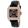 Christian Van Sant Women's Black Dial Watch In Black