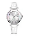 Christian Van Sant Bria Quartz Silver Dial Ladies Watch Cv3811