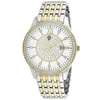 Pre-owned Christian Van Sant Women's Carla White Dial Watch - Cv0481