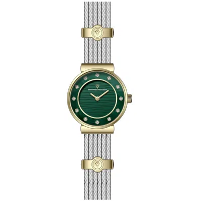 Christian Van Sant Women's Cavo Green Dial Watch